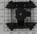 Lionel 562-1 Plastic Postwar General Style Archbar Plain Truck. Fixed Price $9.00.