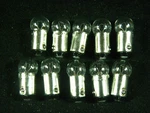 Lionel Trains Light Bulbs # 53 Bayonet Base 12 - 16 Volt Clear. Fixed Price $10.95.