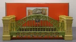 Lionel 6-32904 Gauge Green & Cream Tinplate Hellgate Bridge #305/BOX. Fixed Price $248.45.