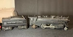 5 Pc Vintage Marx Ga Trains #666 Locomotive & New York Central Tender Caboose. Fixed Price $125.00.