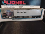 Lionel 6-12836 Die-cast Santa Fe Quantum Tractor And Trailer Gauge 1:48 Scale. Fixed Price $24.99.