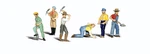 Woodland Scenics Accents Figures Track Workers PKG(6) A2723. Fixed Price $29.98.