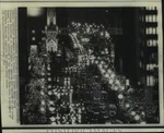 1966 Press Photo Chicago's Michigan Boulevard's Miniature Lights And Minarets.. Fixed Price $24.99.