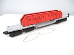Lionel 6418 Machinery Car 15 Inch With Uss Girders Postwar Gauge X8272. Fixed Price $49.00.