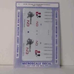 Microscale Decals: Canadian National Containers 48' Refrig 1933+. Fixed Price $12.95.