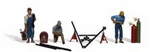 Woodland Scenics A2748 Scale Welders & Accessories Figures (set Of 15). Fixed Price $26.56.
