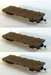 3D Printed ON30 1/48 Scale Narrow Gauge Model Railroad 25FT Flat Car X3 Kits. Fixed Price $28.00.