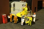 Bachmann Ho Scenescapes Mechanics 6 & Tool Chest BAC33113-NEW. Fixed Price $14.95.