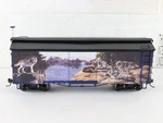 Hawthorne Village Wolf Ridge Boxcar Train 14-09137-010 W/ Track. Fixed Price $45.00.
