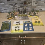 Huge Lot Of Ho Scale Model Railroad Trees, Bushes, & Scenery Mrc, Woodland, +. Fixed Price $44.99.