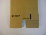 Lionel No. 2379P Rio Grande Corrugated Licensed Reproduction Box. Fixed Price $11.95.