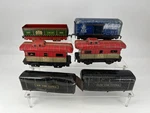 Marx Gauge Lot Of 6 Tender Caboose Gondola Box Car Fair. Fixed Price $12.74.