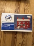 Gauge K-4091 Firehouse Building Kit W/figures & Accessories/box K-line. Fixed Price $15.00.