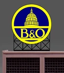 Miller Engineering 88-2701 O/ho Baltimore & Ohio Billboard. Fixed Price $57.94.