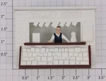 Lionel 22191-464 K-line Operating Passenger Station Newstand. Fixed Price $9.00.