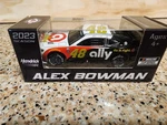 Alex Bowman 1:64 2023 #48 Ally Throwback By Lionel Racing. Fixed Price $12.00.
