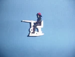Lionel 52-26 Fireman Figure With 52-7 White Seat. Fixed Price $9.75.