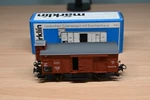 Marklin 4695 - Ho Scale Covered Freight Wagon With Brakeman's Cabin. Fixed Price $19.99.