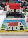 Vintage Bachmann Plasticville Usa Barn #1851-180 O-s. Philadelphia, Pa.. Fixed Price $19.99.