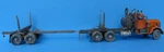 O/ON3/ON30 1/48 Kenworth Log Truck Conversion Modern Wiseman Models Kit. Fixed Price $89.95.