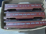 Postwar Vintage Lionel 2531 32 33 Aluminum Passenger Car Bodies For Restoration. Fixed Price $25.00.