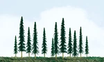Jtt 92011 Conifer Trees 4" To 6" Scenic (ho Scale) 24 Pack. Fixed Price $29.99.