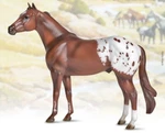 Breyer 1868 The Ideal Series - Appaloosa. Fixed Price $49.39.