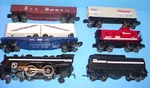 1987 Lionel # 6-11757 Mopar Express Steam Electric Train W/ 4 Cars Untested O-27. Fixed Price $120.00.