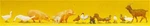 Preiser 65326 Scale Animals Assorted, Small PKG(19). Fixed Price $41.99.