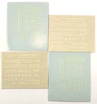 Champ Scale Decals #HC-638 Northern Pacific Twin Open Hopper (white Let.). Fixed Price $6.49.