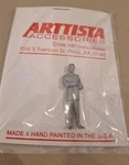 Arttista Scale Metal Man Suit Figure Unpainted Kit Detail Nos ON30. Fixed Price $8.50.