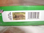 Bachmann #45982 "o" Scale Plasticville Log Cabin New Original Box. Fixed Price $24.99.