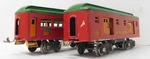 Used Lionel Corporation Set Of 2 Standard Gauge Repainted Prewar Passenger Cars. Fixed Price $94.49.