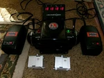 Lionel 32930 Zw Transformer - Two 180 Watt Power Bricks + 14077 Volt Amp Meter. Fixed Price $469.00.