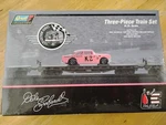 Revell Analog Ho Starter Set 3PC Track Flat Car Die-cast 1956 Ford Victoria. Fixed Price $20.00.