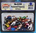 Model Power 6299 Painted Figures, People (36 Pcs). Fixed Price $28.95.