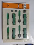 Con-cor 0001-001902 Scale Burlington Northern Fuel Foiler 4-CAR Set Ex/box. Fixed Price $59.99.