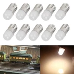 10X Warm White Led Bulbs 18 Volt For Lionel Marx Train 526 Frosted Street Lamp. Fixed Price $18.96.