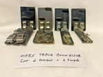 Marx Track Connectors (lockons) Lot Of 6 Power Clips And 2 Accessory Taps. Fixed Price $17.50.