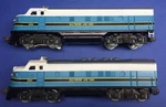 Vintage Lionel 6-8363/6-8364 B&o F-3 "aa" Diesel Locomotive Set Gauge W/boxes. Fixed Price $275.00.