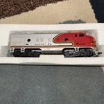 Vintage Tyco Santa Fe 224H 1200 Ho Scale Trains Diesel F9 Unit Powered Passenger. Fixed Price $37.00.