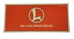 Lionel Train Girder Bridge Gray Metal Die-cast Original Box Gauge 6-22907. Fixed Price $21.37.