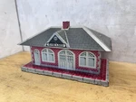 Vintage Marx 2960 Lighted Girard Whistling Station #S-1615. Fixed Price $40.00.