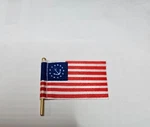 Lionel Mth Tinplate 43 Boat American Flag With Pole New Actual Oem Part. Fixed Price $15.95.