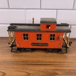 Vintage New Bright 1986 The Rocky Mountain Railroad Caboose Train Red Black 10. Fixed Price $14.99.