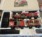 Eztec North Pole Express Battery Operated Christmas Holiday Train Set. Fixed Price $34.95.