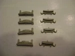 Lionel 6414 Gray Bumpers (front & Rear 4- Sets). Fixed Price $25.95.