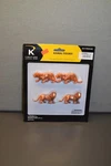 K-line By Lionel 6-21610 Animal Figures Lions & Tigers New. Fixed Price $14.99.