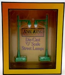 Mth Item #30-1032 Scale Green Die-cast Street Lamps 64 Set Of New In Box. Fixed Price $24.99.