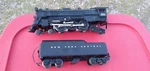 Lionel & O27 Gauge 8206 Die Cast Metal Hudson 4-6-4 Steam Locomotive Tender. Fixed Price $84.99.